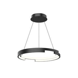 Anello Minor LED 19 inch Black Pendant Ceiling Light